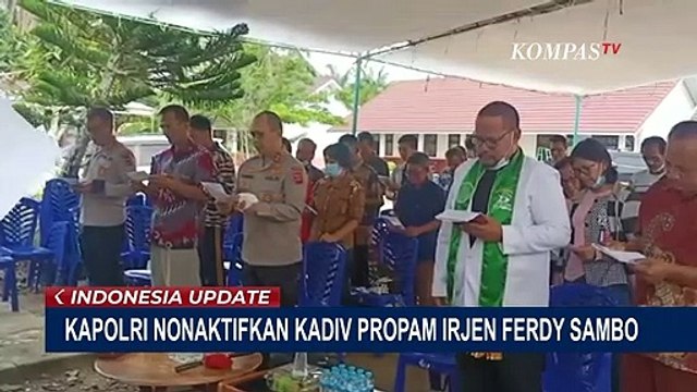 Kapolri Jenderal Listyo Sigit Nonaktifkan Kadiv Propam Polri Irjen Ferdy Sambo