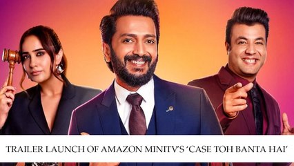 Trailer Launch Of Amazon Minitv’s ‘Case Toh Banta Hai’