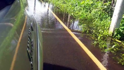 ชาวหมู่ 3 ยิ้มร่าขอบคุณนายก ทต.โพธิ์เสด็จควักเงินส่วนตัวจ้างระแบ็กโฮเปิดพื้นที่ระบายน้ำที่ท่วมขังจนน้ำลดลงเกือบปกติแล้ว