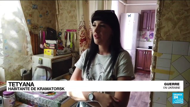 Ukraine : des familles déchirées et séparées à Kramatorsk, dans le Donbass
