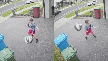 'Boy scared out of his wits after hearing doorbell camera 'speak' '