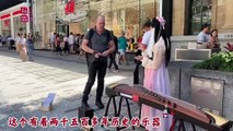 Australian street Guzheng is playing- Daughter Love! When I meet a foreign audience, he always thinks that all he has seen is the Japanese koto- This must be explained in detail # quan ho # cent