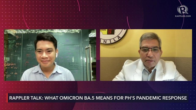 Rappler Talk: What Omicron BA.5 means for PH’s pandemic response
