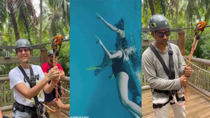 Katrina Kaif का Birthday खत्म पर Party जारी, Maldives में Vacations का Vicky-Katrina latest Video