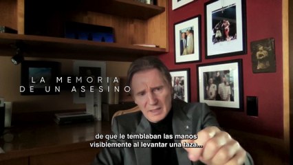 Entrevista en exclusiva con Liam Neeson sobre 'La memoria de un asesino'.