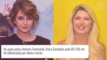 Klara Castanho processa Antonia Fontenelle após ser exposta por artista e pede indenização. Saiba quanto!