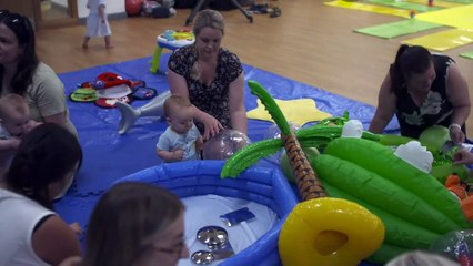 Parents try to keep babies cool as temperatures soar