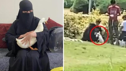 Bahçeşehir'deki ördekleri çantasına koydukları iddia edilen kadın yaşananları anlattı
