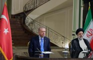 Cumhurbaşkanı Erdoğan, İran Cumhurbaşkanı Reisi ile ortak basın toplantısında konuştu Açıklaması