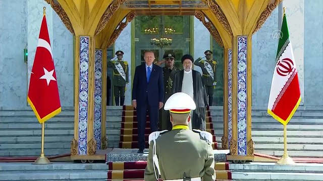 Cumhurbaşkanı Erdoğan, İran Cumhurbaşkanı Reisi ile görüştü