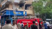 Fire breaks out in residential building in Delhi's New Ashok Nagar, 12 people rescued