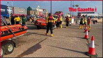 Blackpool Gazette news update 19 July 2022: Blackpool sea rescue near Central Pier