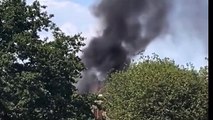 Fire at Lickey Hills Country Park in Birmingham during UK heatwave