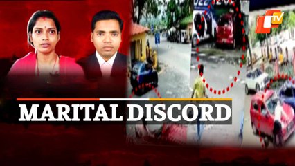 Lawyer attempts to run car over wife’s family members