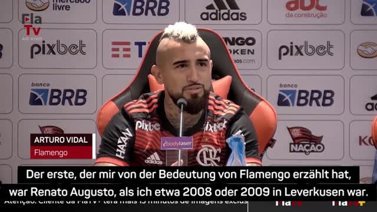 Vidal: 'Habe von Flamengo bei Leverkusen gehört'