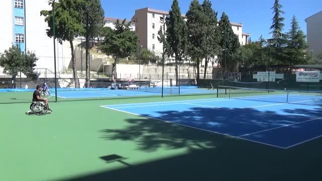 Tekerlekli Sandalye Tenis Akıncılar Klasman Turnuvası başladı