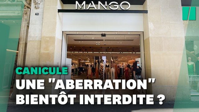 Durant la canicule, ces magasins climatisés et portes ouvertes à 40°C