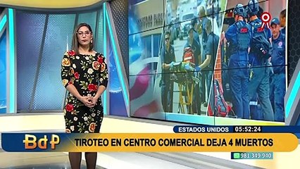 Descargar video: Nuevo tiroteo en EE.UU: disparos en centro comercial dejan cuatro muertos