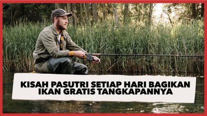 Kisah Pasutri Setiap Hari Bagikan Ikan Gratis Tangkapannya, Alasannya Bikin Haru