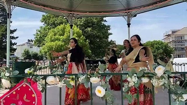 Dancing marks sisterhood celebration