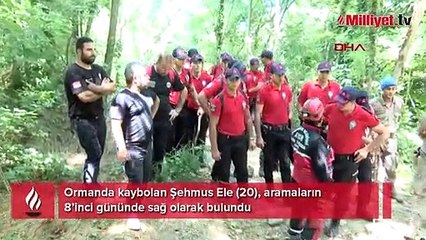 Ormanda kaybolan Şehmus Ele'den haber geldi