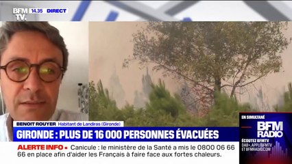 Скачать видео: Incendies en Gironde: un habitant de Landiras témoigne après son évacuation