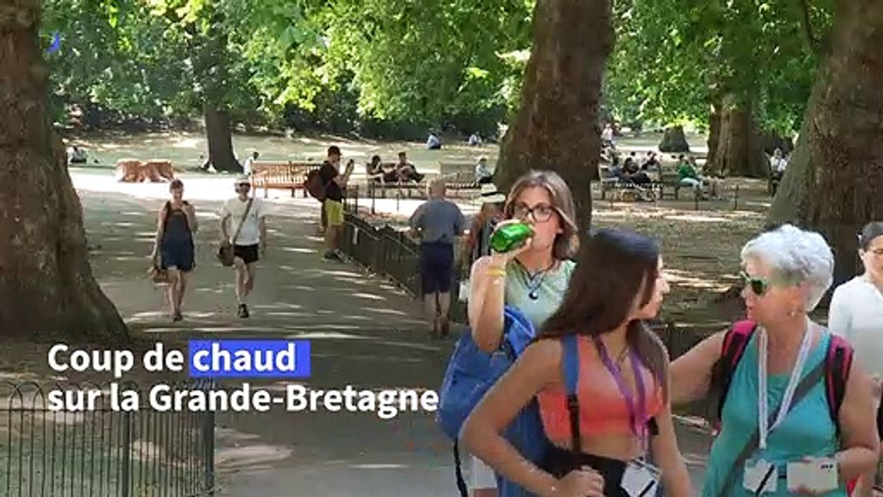 Canicule: plus de 40°C enregistrés au Royaume-Uni