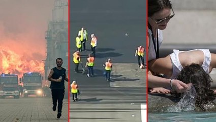 İngiltere tarihinin en sıcak günü! Pistler eridi, raylar büküldü, ölüm korkusu tavan yaptı