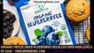 Organic freeze-dried blueberries recalled over high levels of lead - 1breakingnews.com