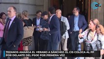Tezanos amarga el verano a Sánchez: el CIS coloca al PP por delante del PSOE por primera vez