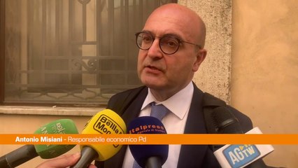 Governo, Misiani "È tempo di lavorare, non di rimpasti"