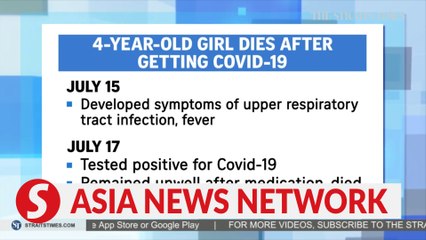 Download Video: The Straits Times | Another Singapore child dies due to Covid-19