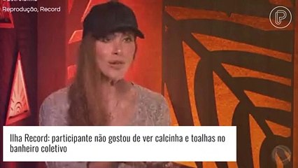 Estreia de 'Ilha Record' tem briga por causa de calcinha e rejeição de participante