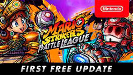 Mario Strikers Battle League - 1st Free Update - Nintendo Switch - Vídeo  Dailymotion