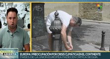Extremas olas de calor afectan suroeste del continente europeo