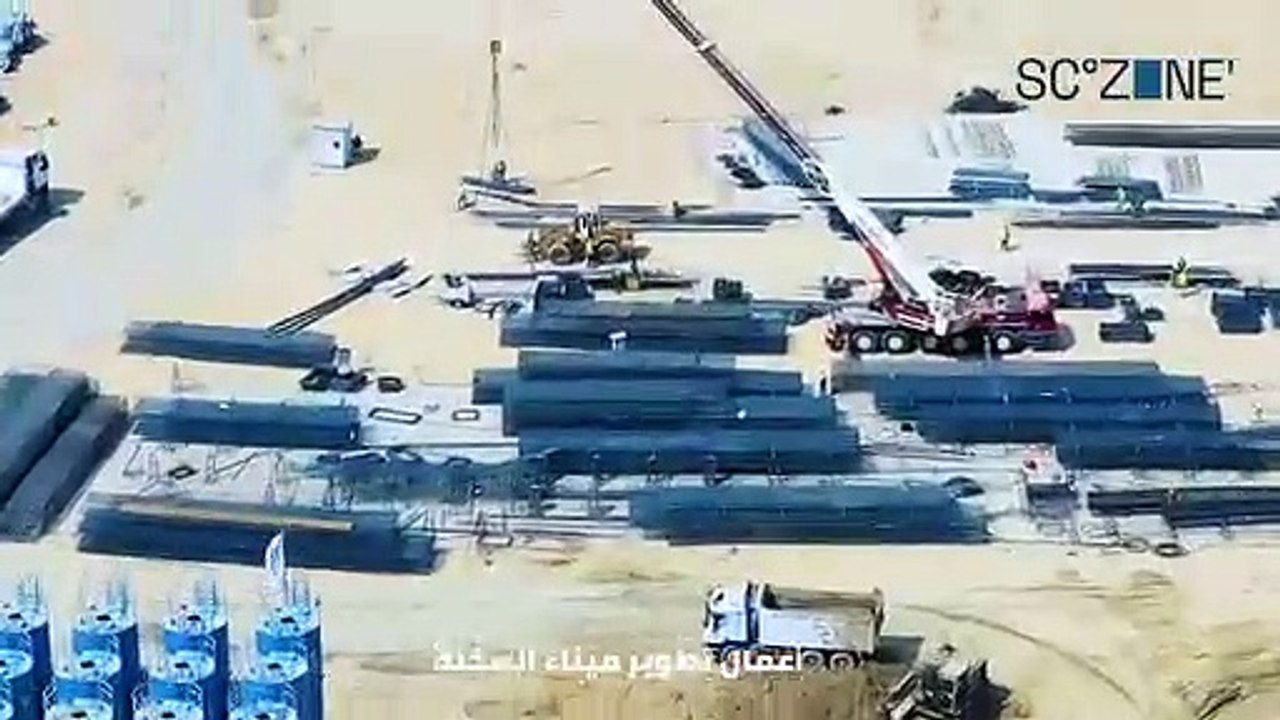 إنشاء 4 أحواض جديدة ضمن أعمال تطوير ميناء السخنة