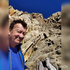 Seul à 4167 m glaciaires