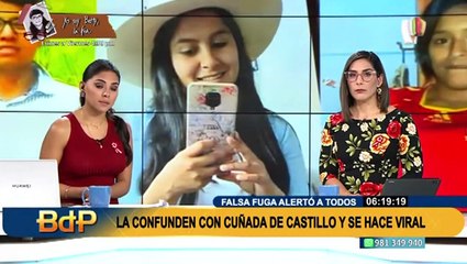 Confunden a pasajera de avión con Yenifer Paredes y la información falsa se viraliza