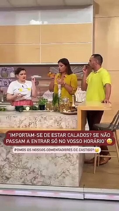 Cláudio Ramos chateia-se em direto na TVI