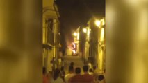 Queman varias viviendas tras una manifestación en repulsa por la muerte de un joven en Jaén