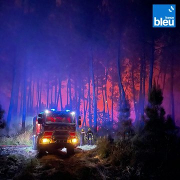 Les pompiers alsaciens en Gironde