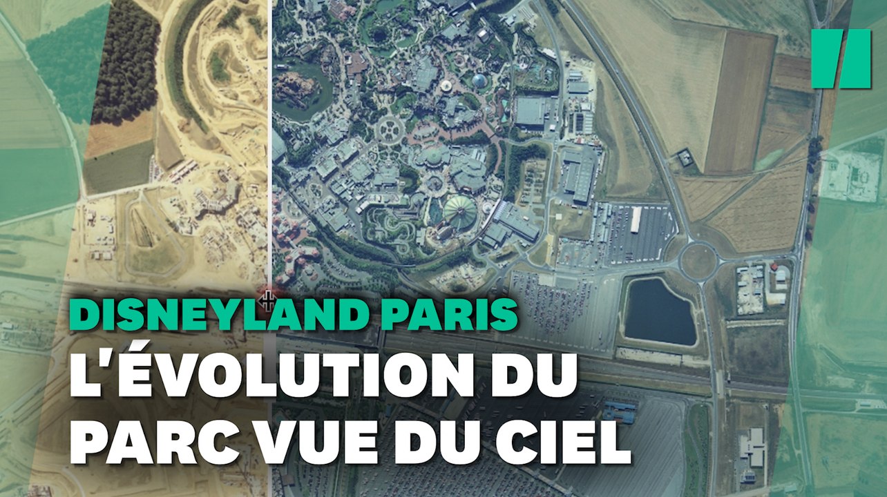 Disneyland Paris a 30 ans et sa métamorphose se voit même depuis le ciel