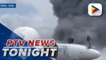 Plane crash-lands at Somalian airport