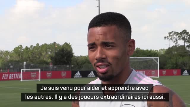Arsenal - Jesus explique pourquoi Arsenal, Arteta, Ramsdale et Gilberto persuadés qu'il va réussir