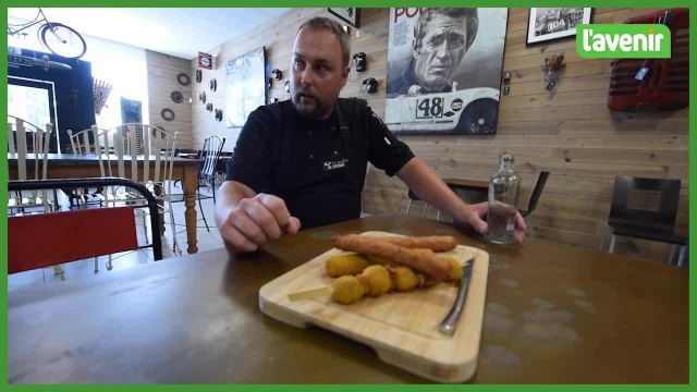 Snacks maisons à la friterie de l'Artisan, à Spy