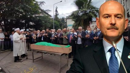 Bakan Soylu, cinayete kurban giden kuzeninin cenazesine katılamadı