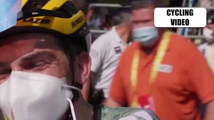 Sepp Kuss Explains Team Tactics On Stage 16 | Tour de France 2022