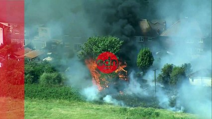 London in Flames: Capital Outskirts ABLAZE on Hottest EVER Day