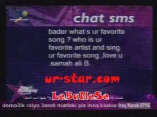 Staracademy 5 SMS Night Sunday 2 3 2008 Part 2 7