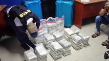 Arrestan a tres hombres en La Altagracia con 81 paquetes de cocaína y dos armas de fuego